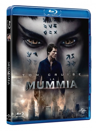 Locandina italiana DVD e BLU RAY La mummia 